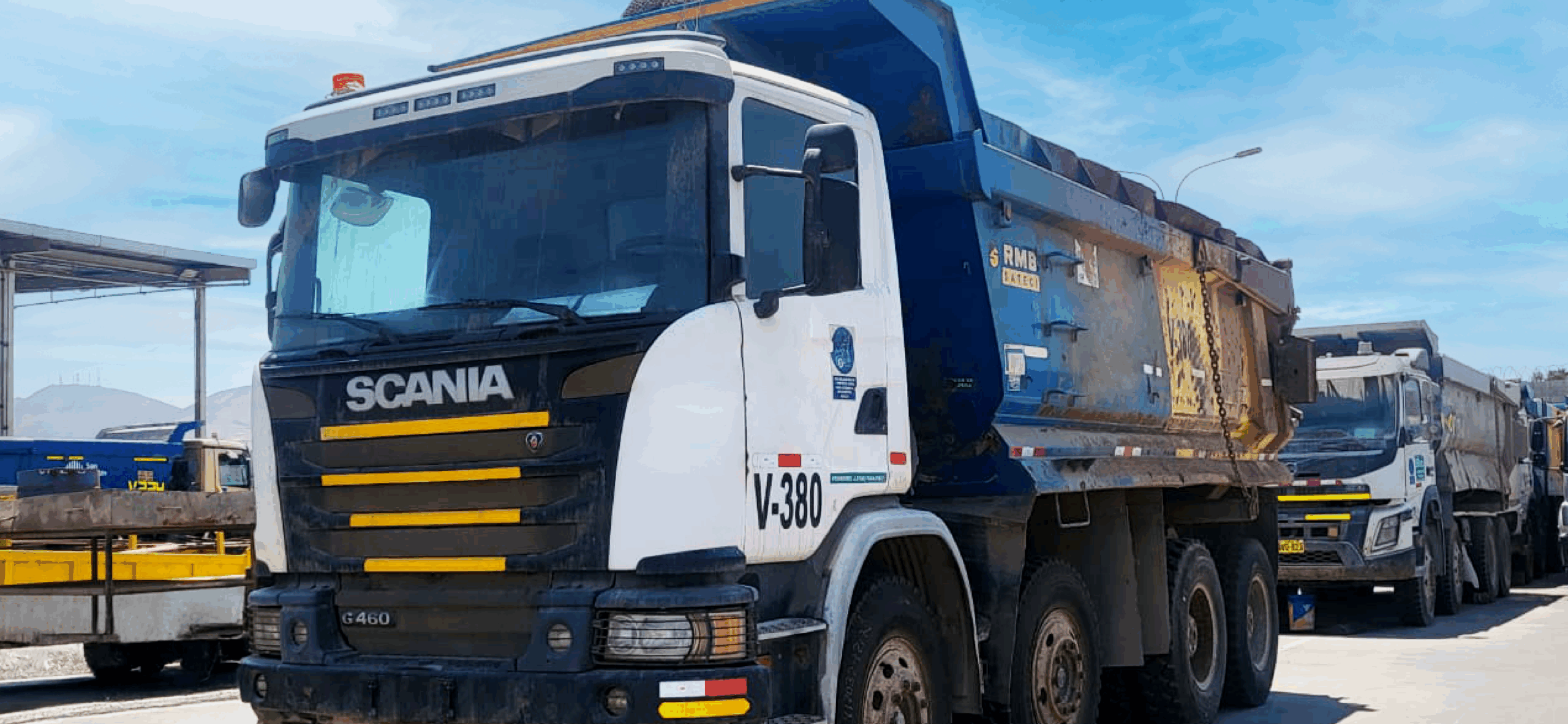 Camión Volquete Scania G460 B8X4