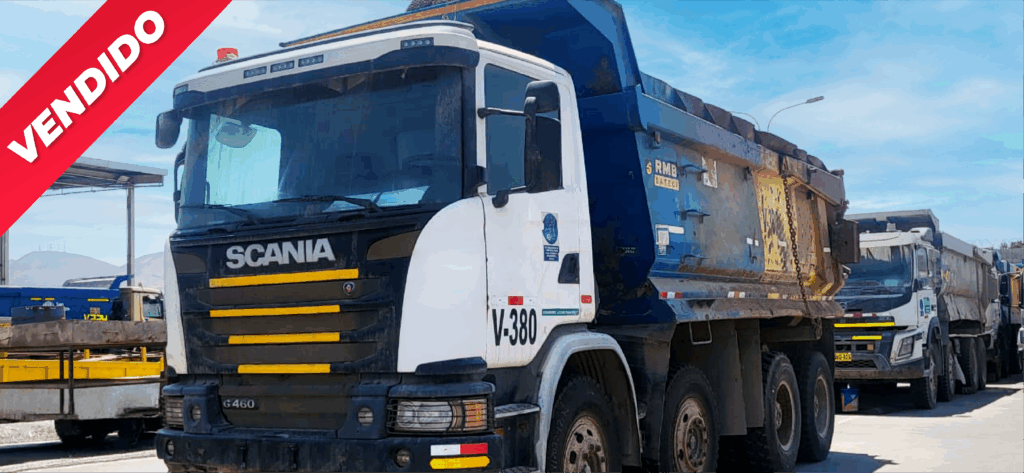 Camión Volquete Scania G460 B8X4