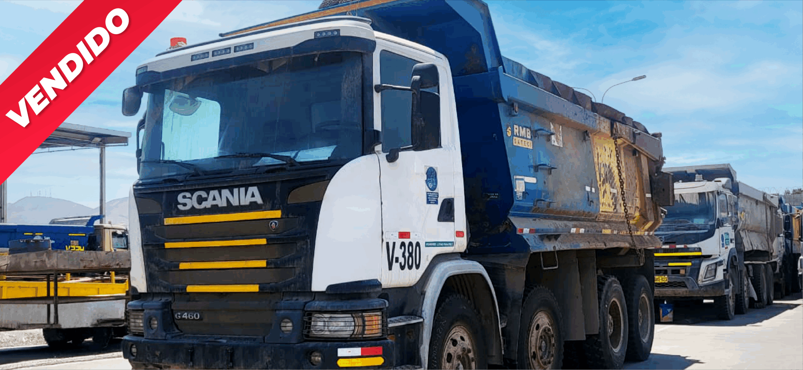 Camión Volquete Scania G460 B8X4