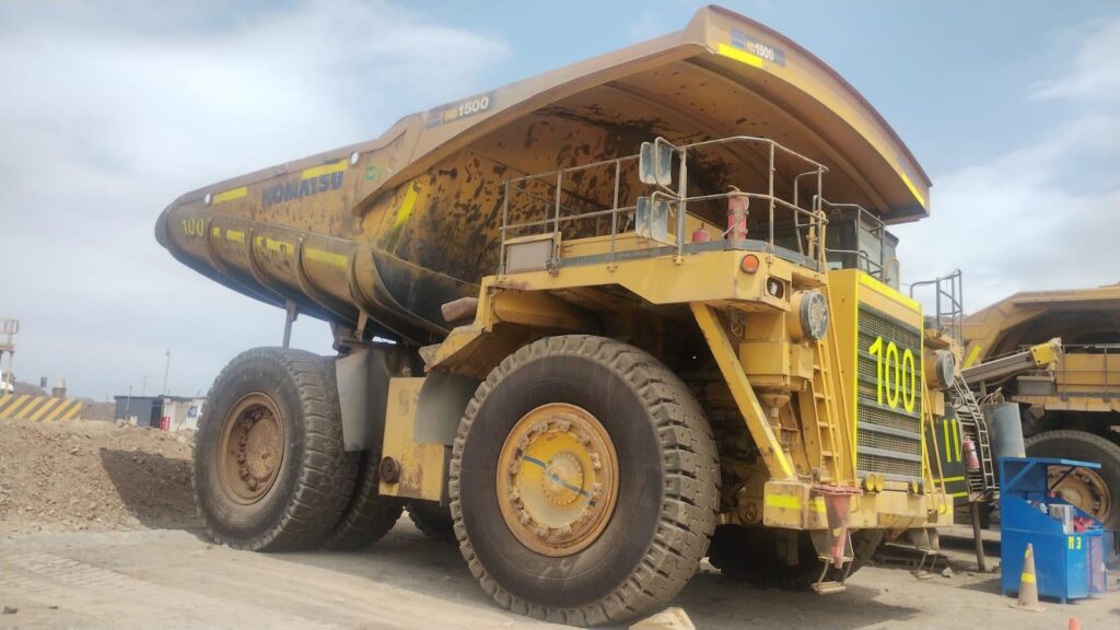 Camión fuera de carretera Komatsu HD1500-7