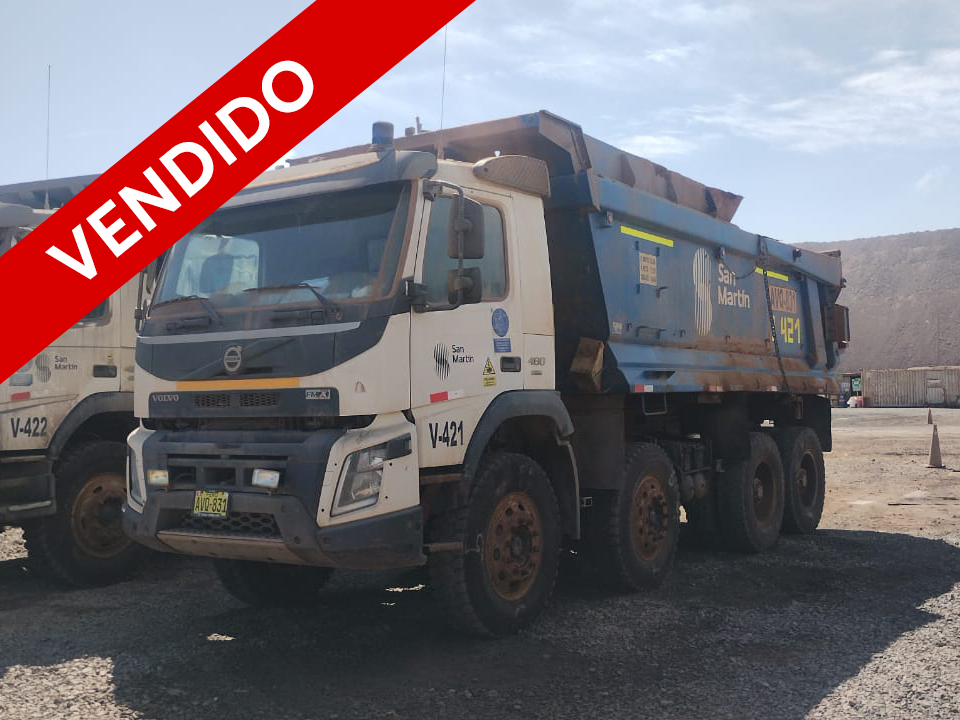 Camión Volquete Volvo FMX 8X4R