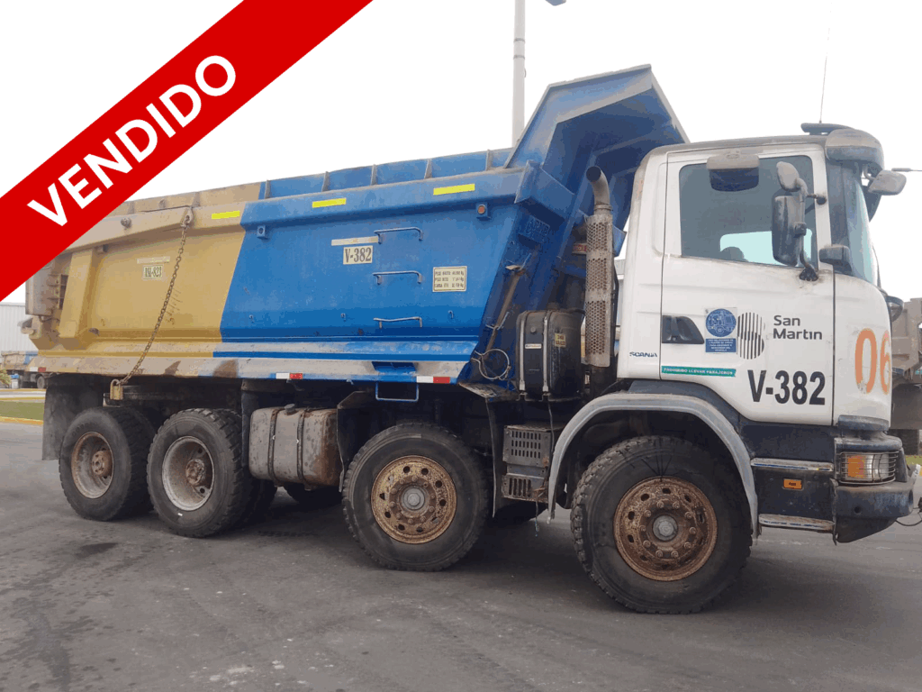 Camión Volquete Scania G460 B8X4
