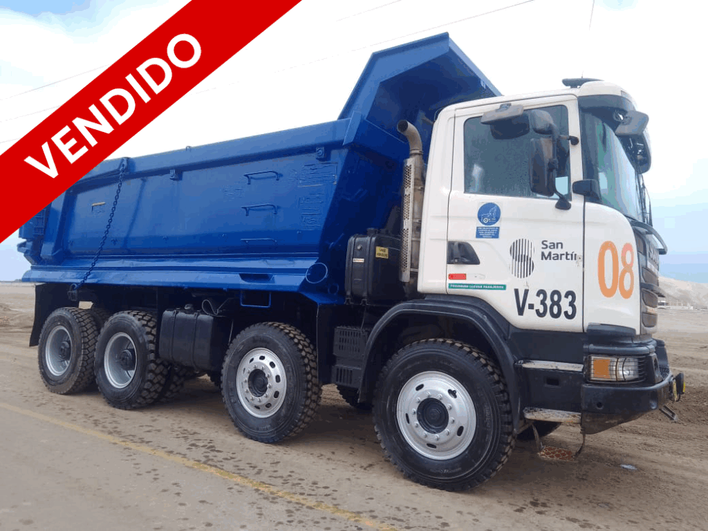 Camión Volquete Scania G460 B8X4