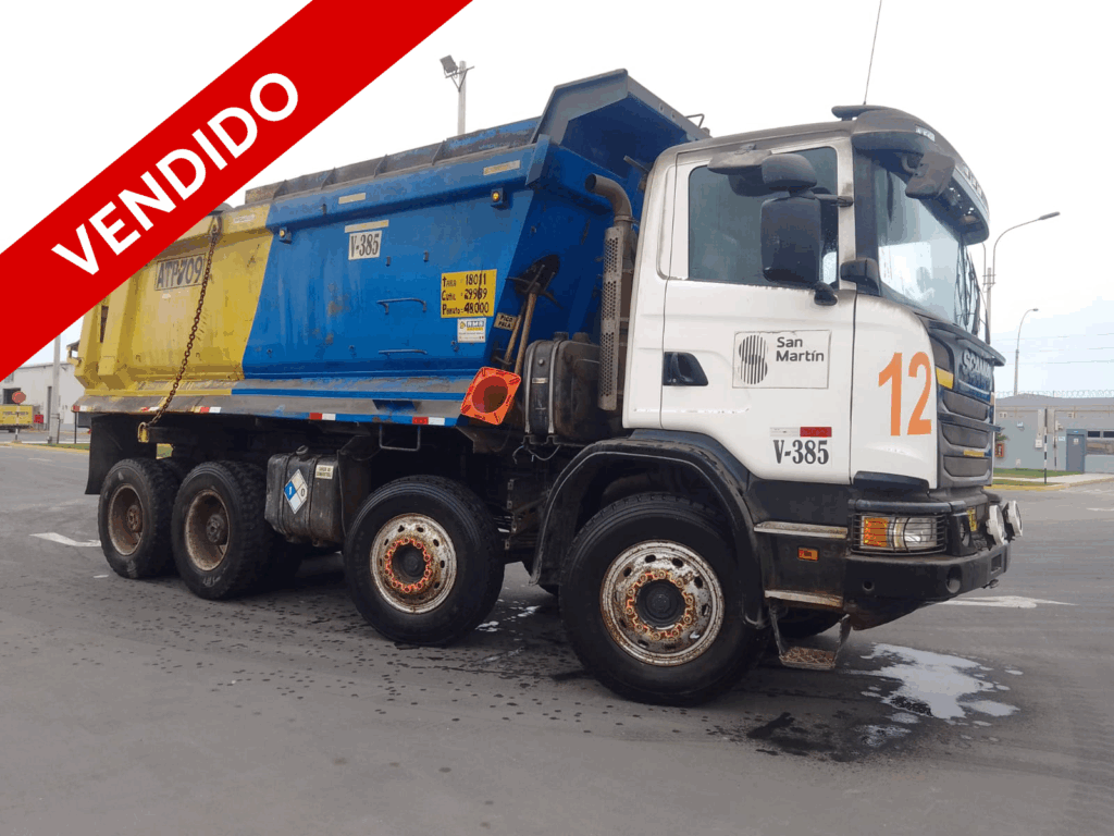 Camión Volquete Scania G460 B8X4